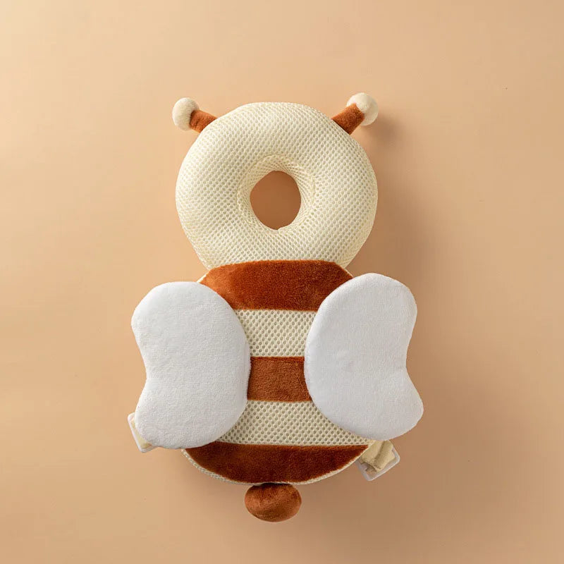 Toddler Head Protector (1-3T) | Anti-Bump Safety Pillow | Padded Backpack Headgear for Babies & Kids | Cartoon Design