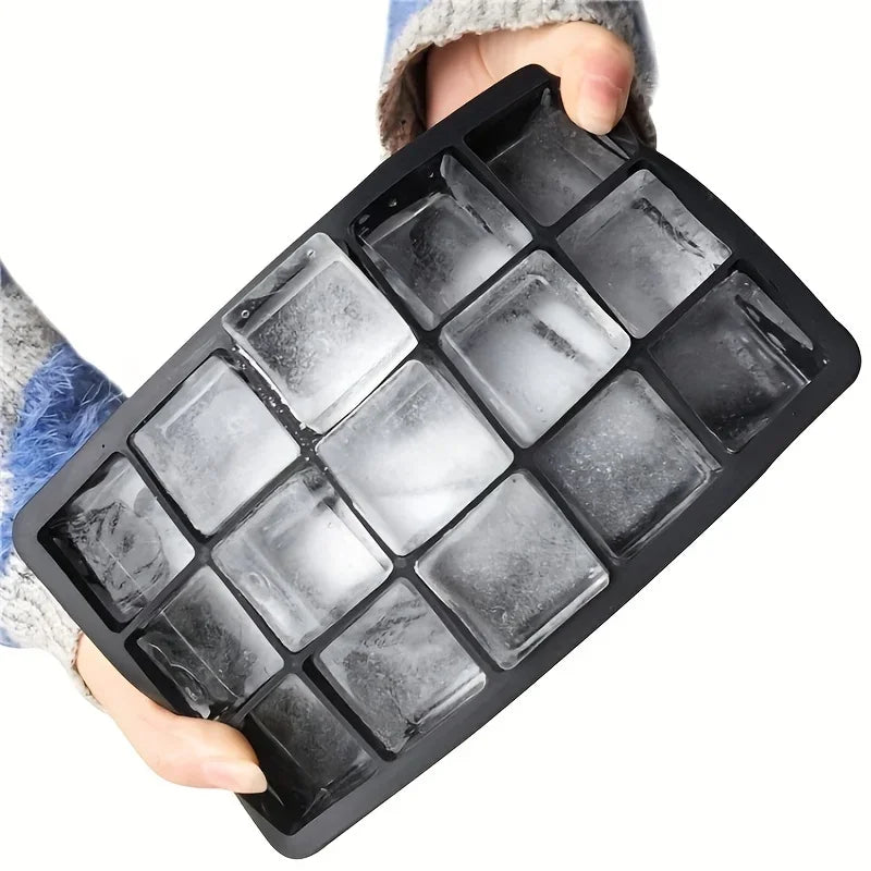 Silicone ice mold flexible ice tray