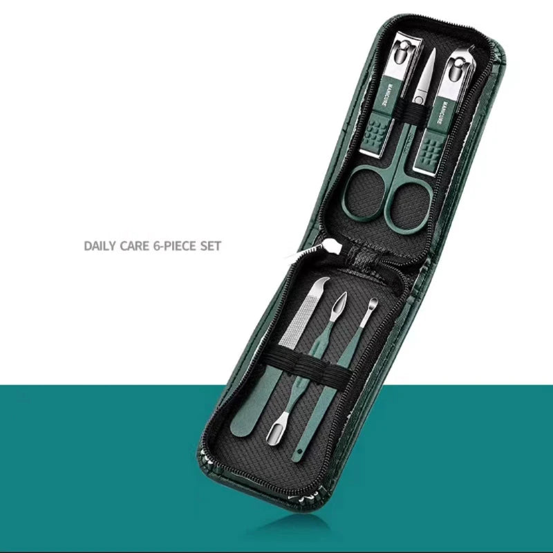 Professional manicure set 6 piece kit