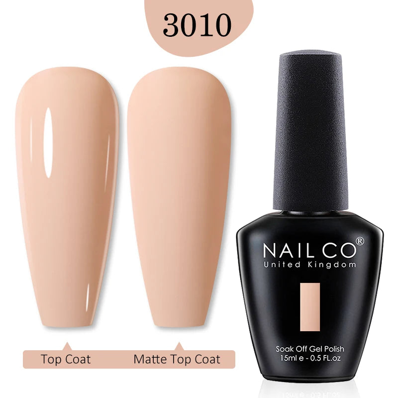 Gel Nail Polish (15ml) Semi-Permanent UV for Nail Art