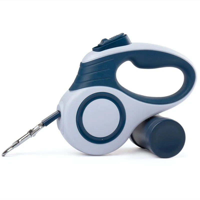 MS-Dog Leash | Retractable and Extendable, with Nylon Rope, for Outdoors, Travel and Hiking, for Small and Large Dogs