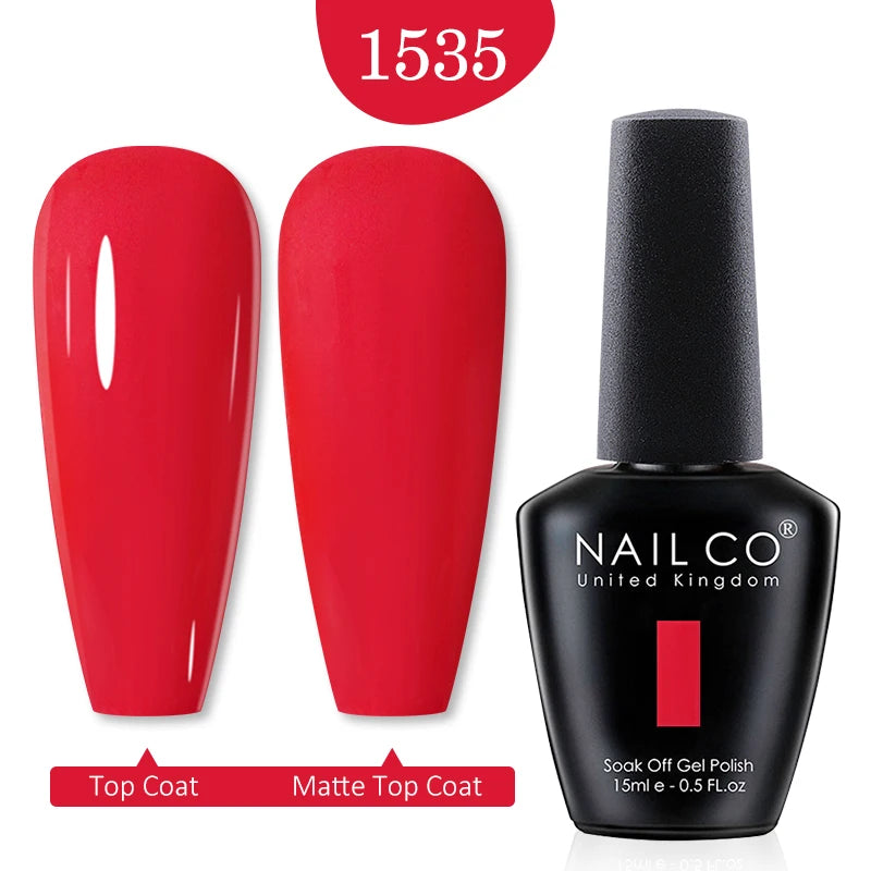 Gel Nail Polish (15ml) Semi-Permanent UV for Nail Art