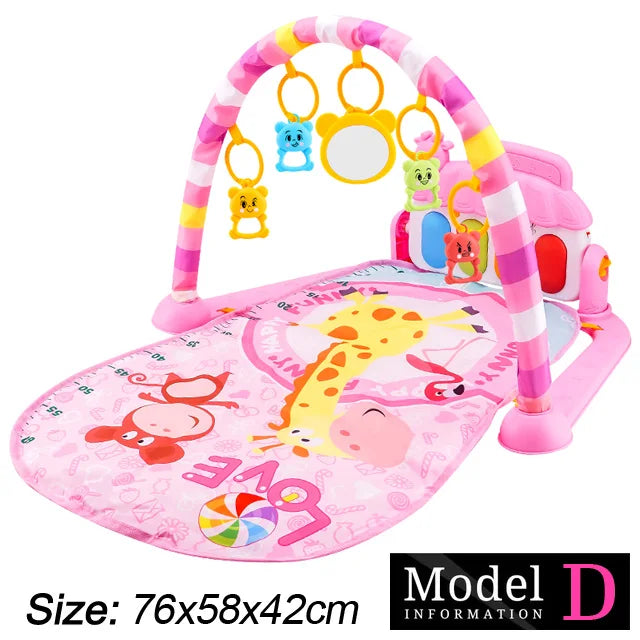 Baby piano play gym activity mat