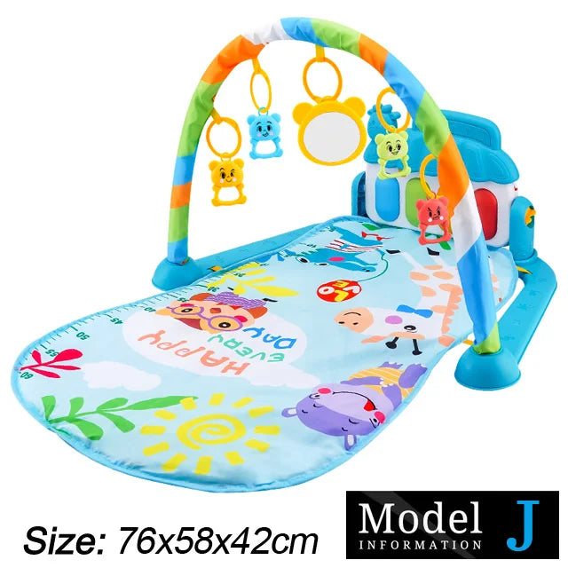 Baby piano play gym activity mat