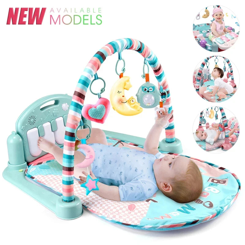 Baby piano play gym activity mat