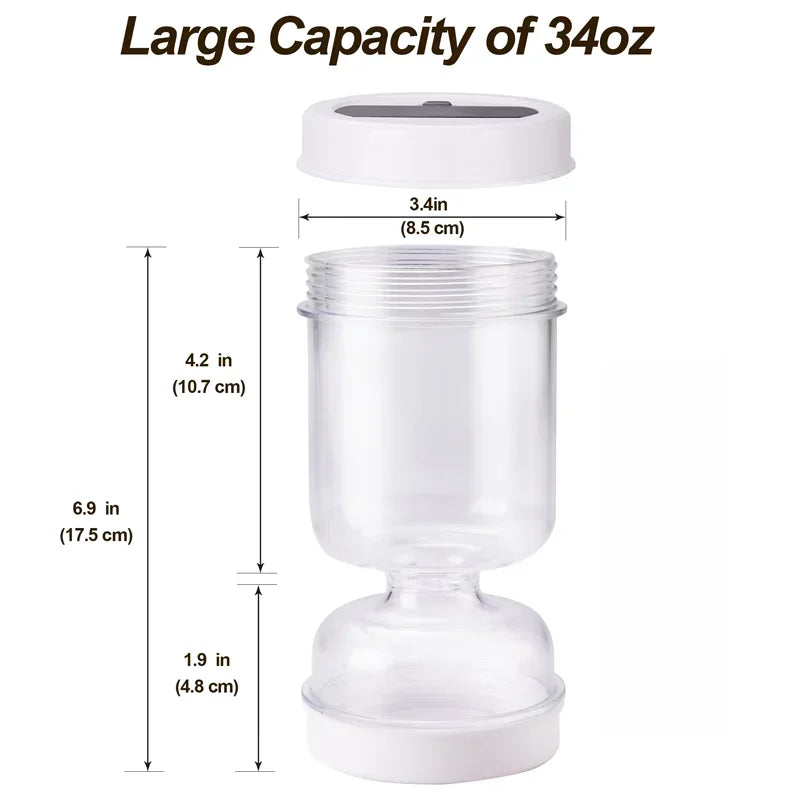 Olive Jar with Fork and Divider