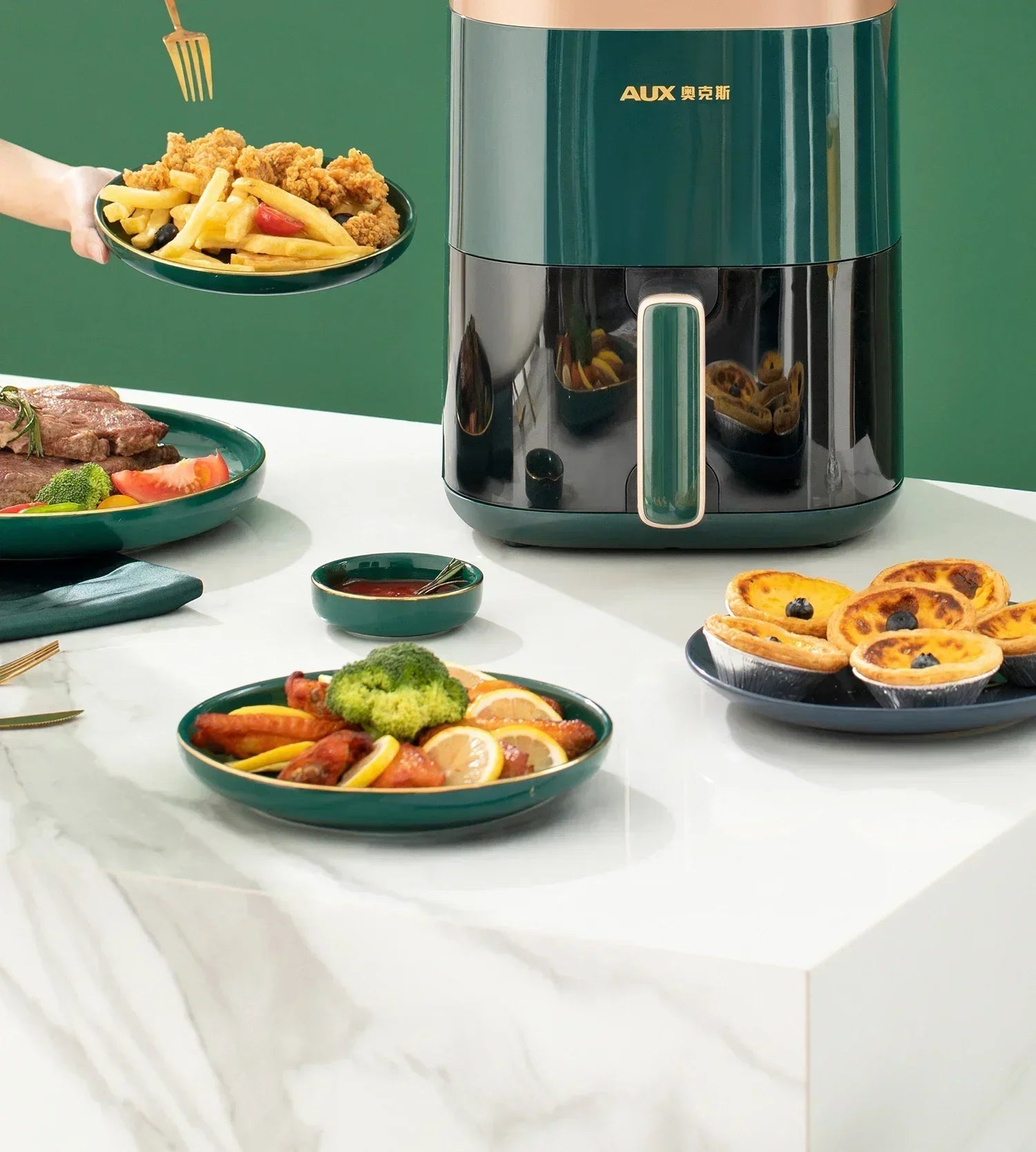 Multifunctional Air Fryer Oven Combo, Fully Automatic