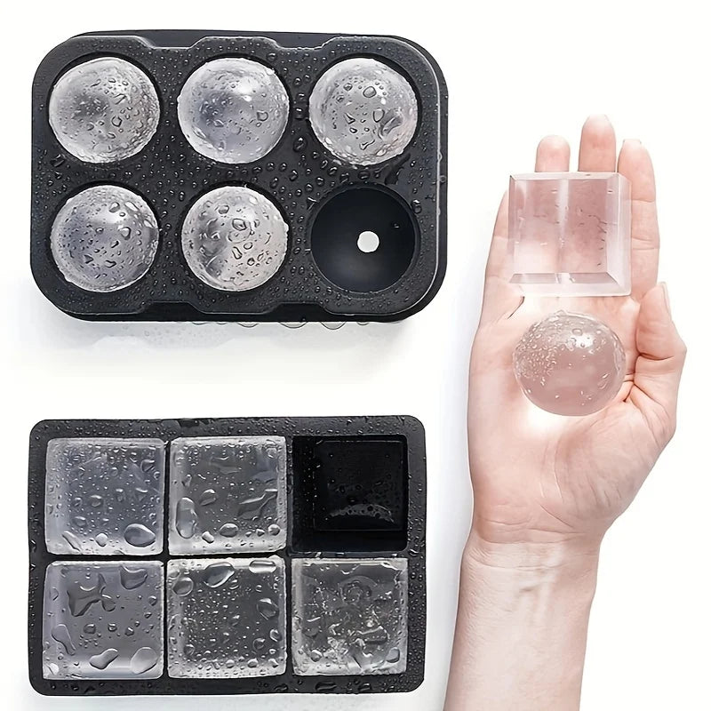 Silicone ice mold flexible ice tray