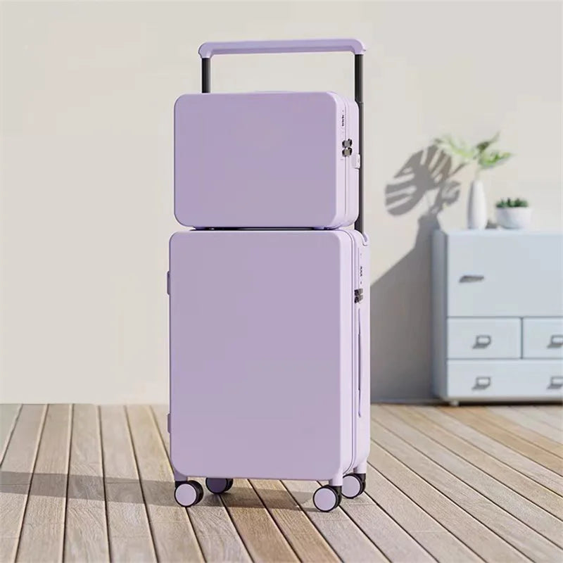 PC ABS hardside luggage set with TSA lock