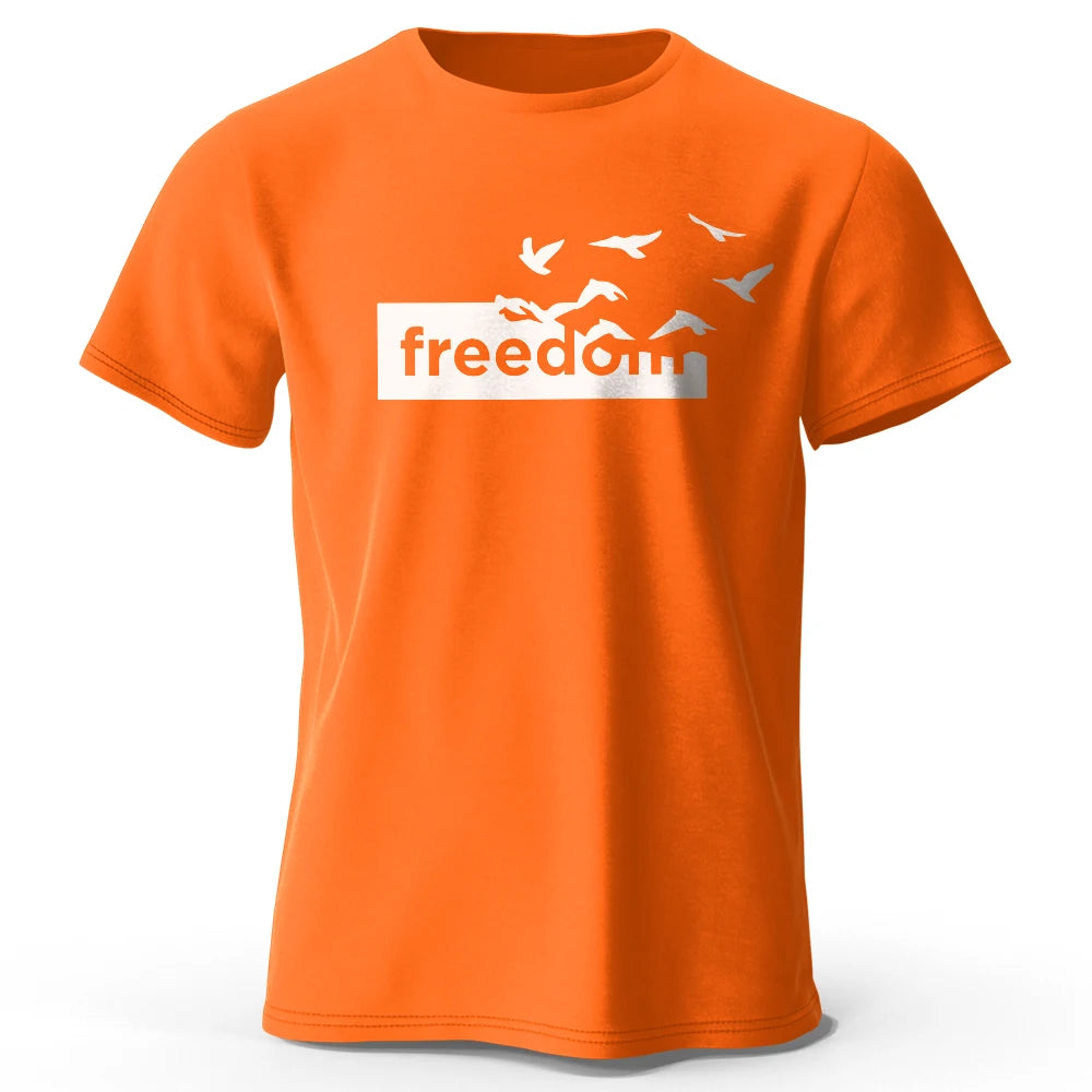 Freedom graphic T-shirt unisex