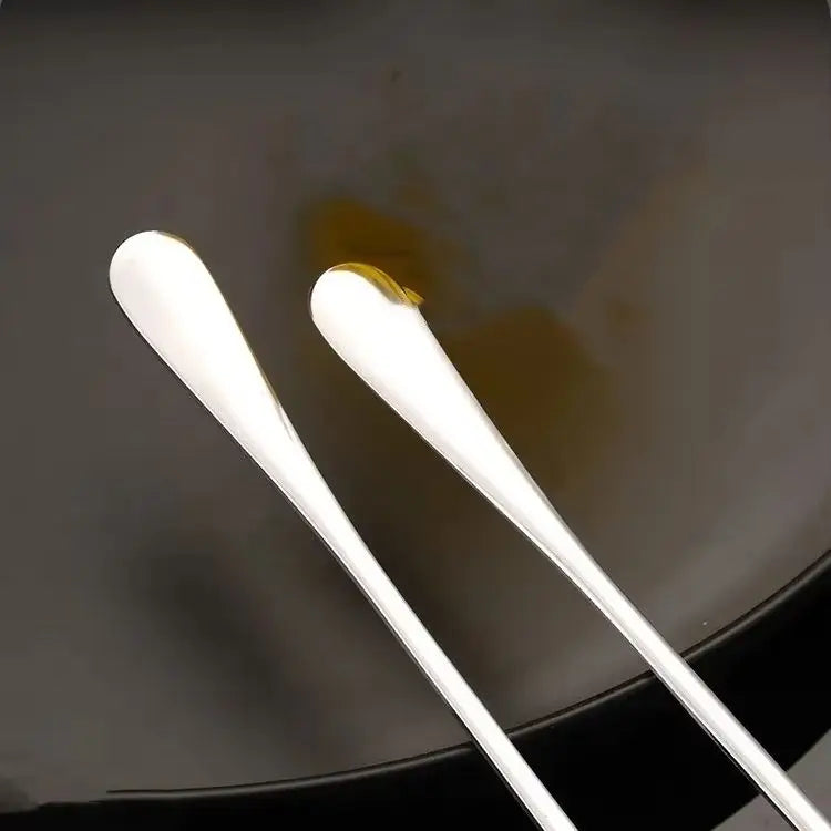 Cocktail Mixing Spoon (30cm) | Long Handle, Round Head, Stainless Steel | Bartender Tool for Drinks, Honey, Kitchen Use