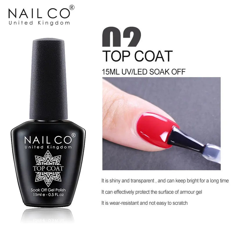 Gel Nail Polish (15ml) Semi-Permanent UV for Nail Art