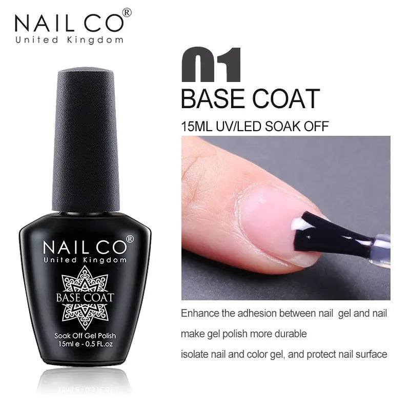 Gel Nail Polish (15ml) Semi-Permanent UV for Nail Art