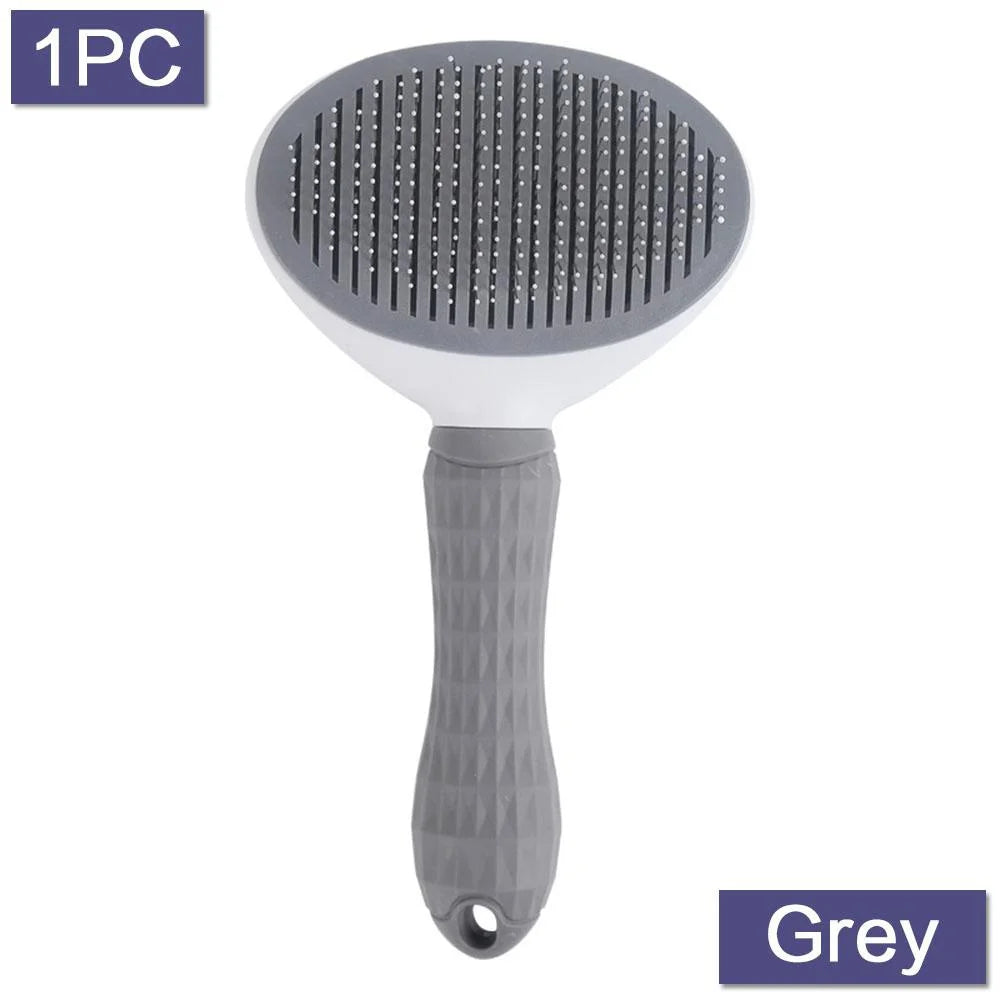 Stonego Self Cleaning Deshedding Slicker Brush for Dogs and Cats