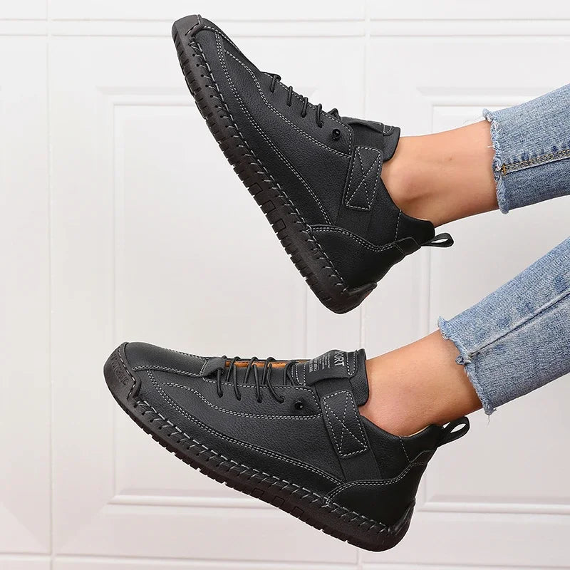 Women's Retro British Style Boots | Mid-Height Non-Slip Ankle Boots | Luxurious Design Work Shoes