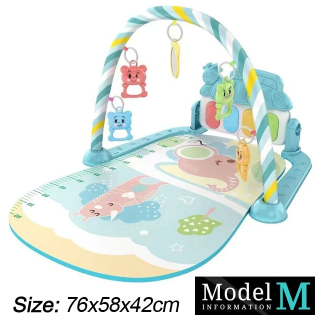 Baby piano play gym activity mat