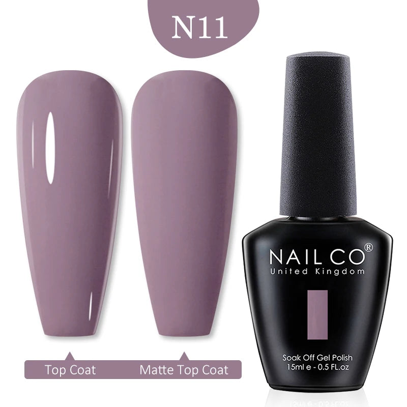 Gel Nail Polish (15ml) Semi-Permanent UV for Nail Art