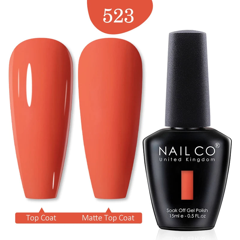 Gel Nail Polish (15ml) Semi-Permanent UV for Nail Art