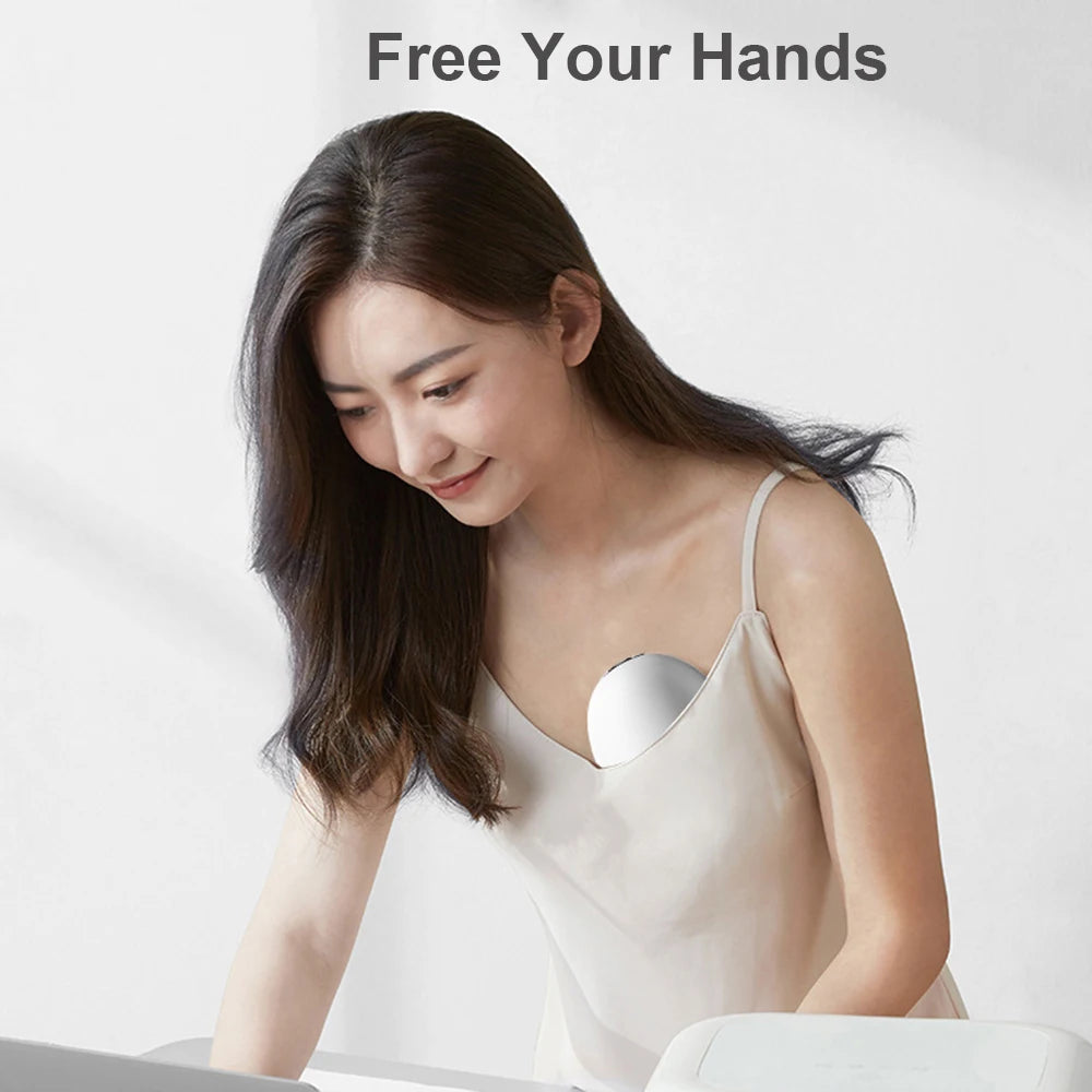 Portable hands free breast pump BPA free