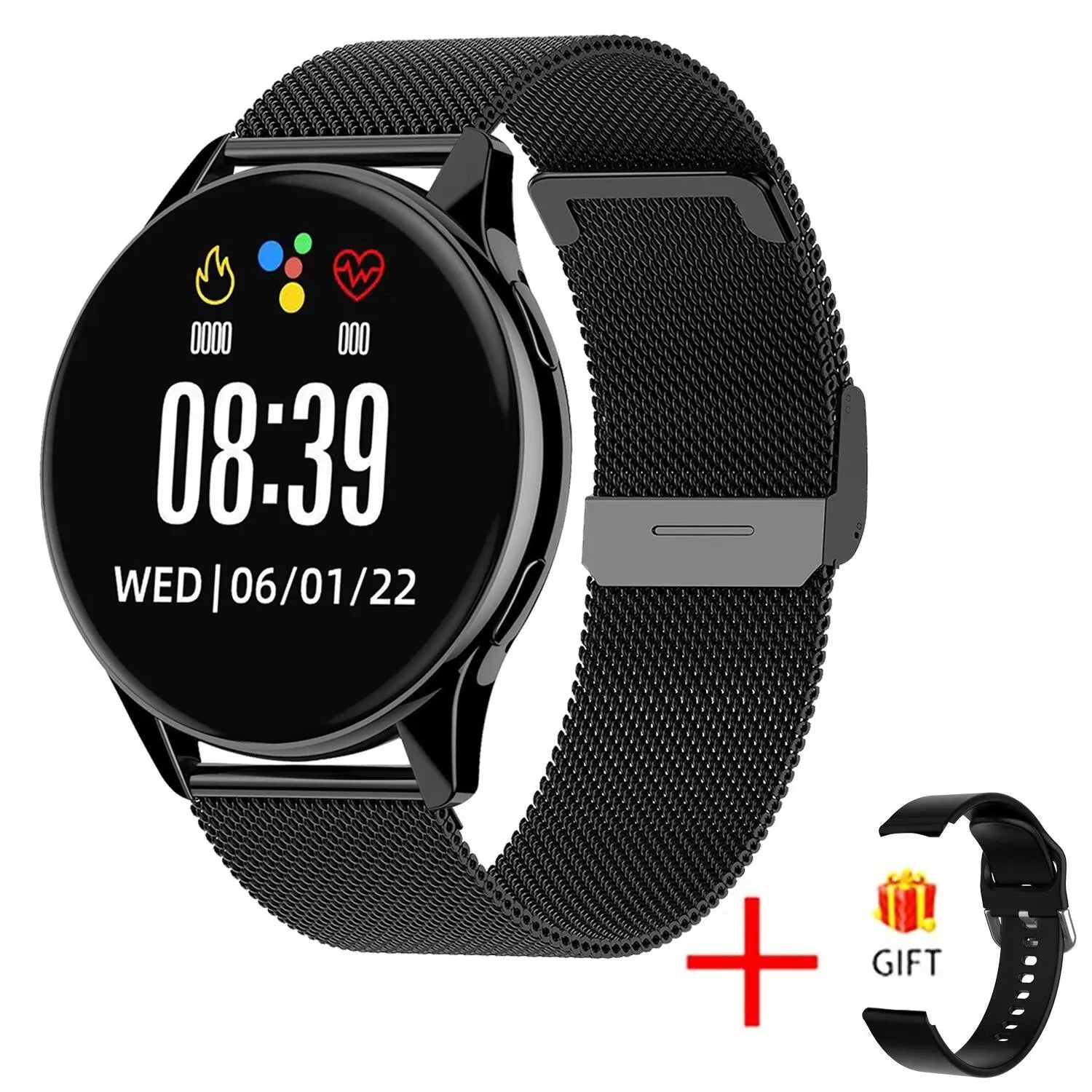 Smartwatch with Bluetooth Calling and Wireless Charging