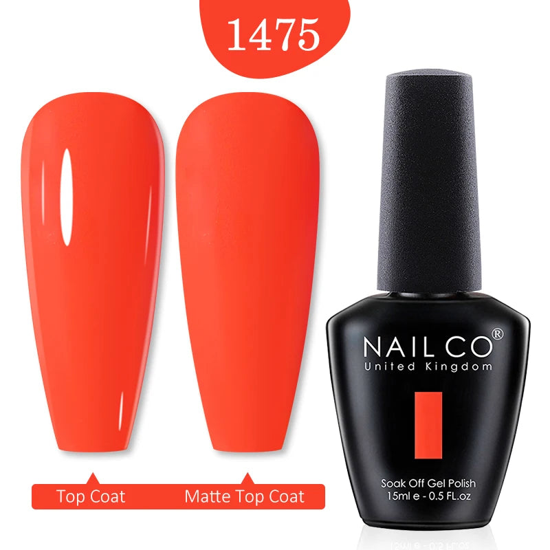 Gel Nail Polish (15ml) Semi-Permanent UV for Nail Art