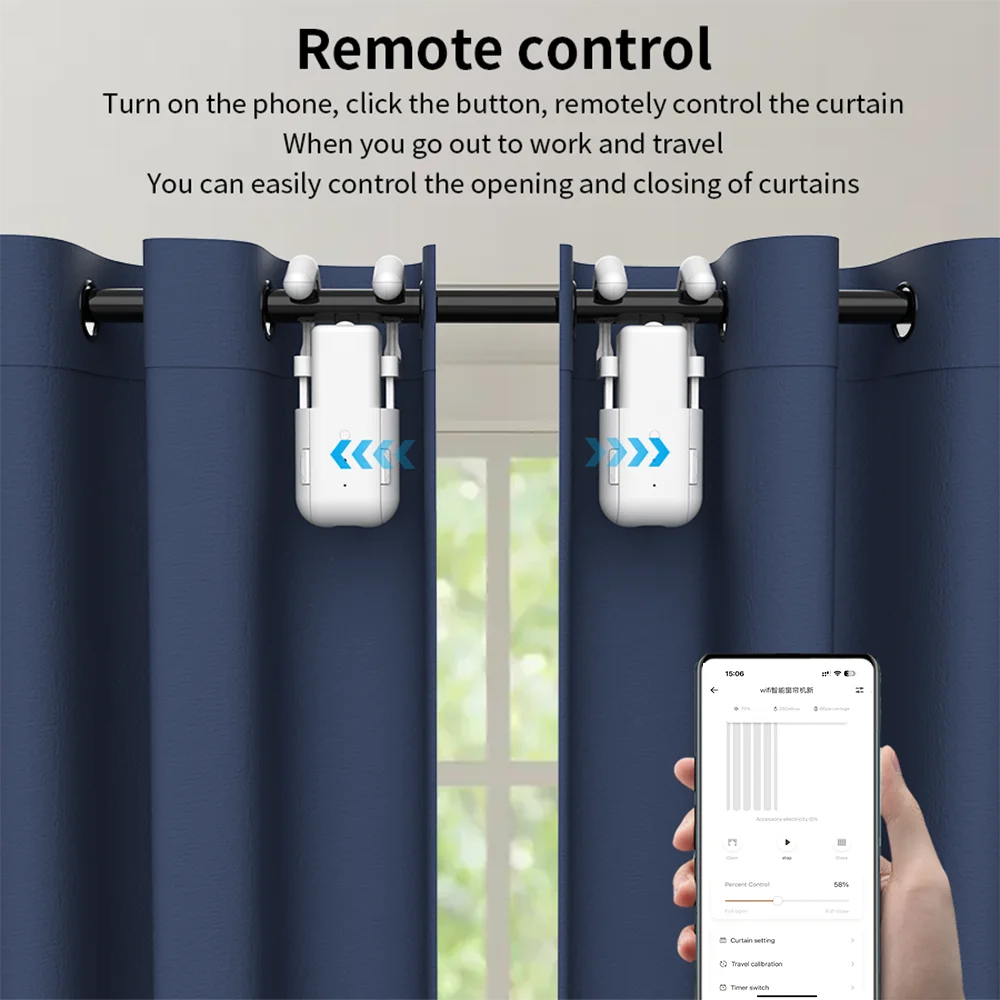 Smart Electric Curtain Motor