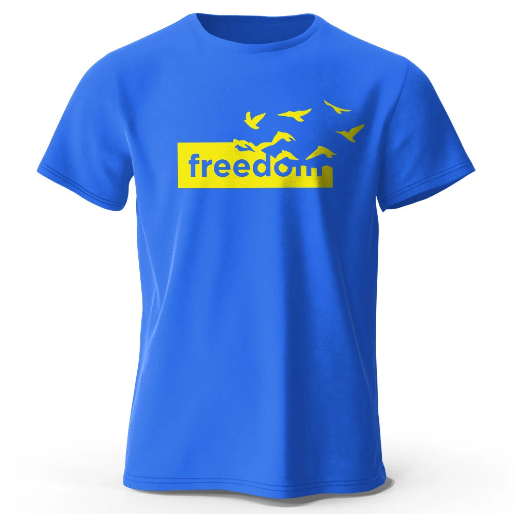 Freedom graphic T-shirt unisex