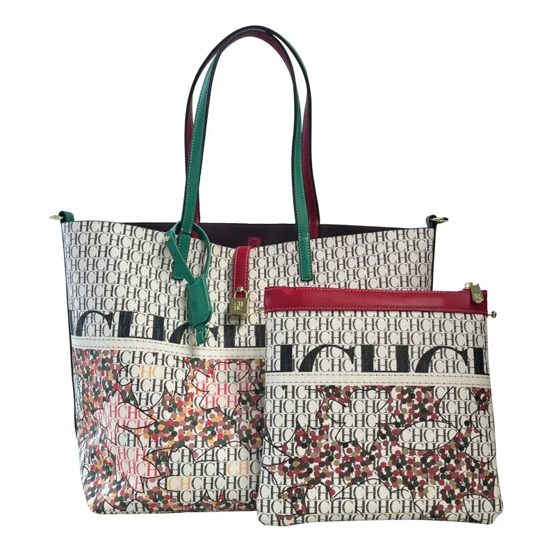 Women's Fashion Handbags | Simple, Atmospheric Style, Unique Print, Large Capacity, for Travel and Work | CH