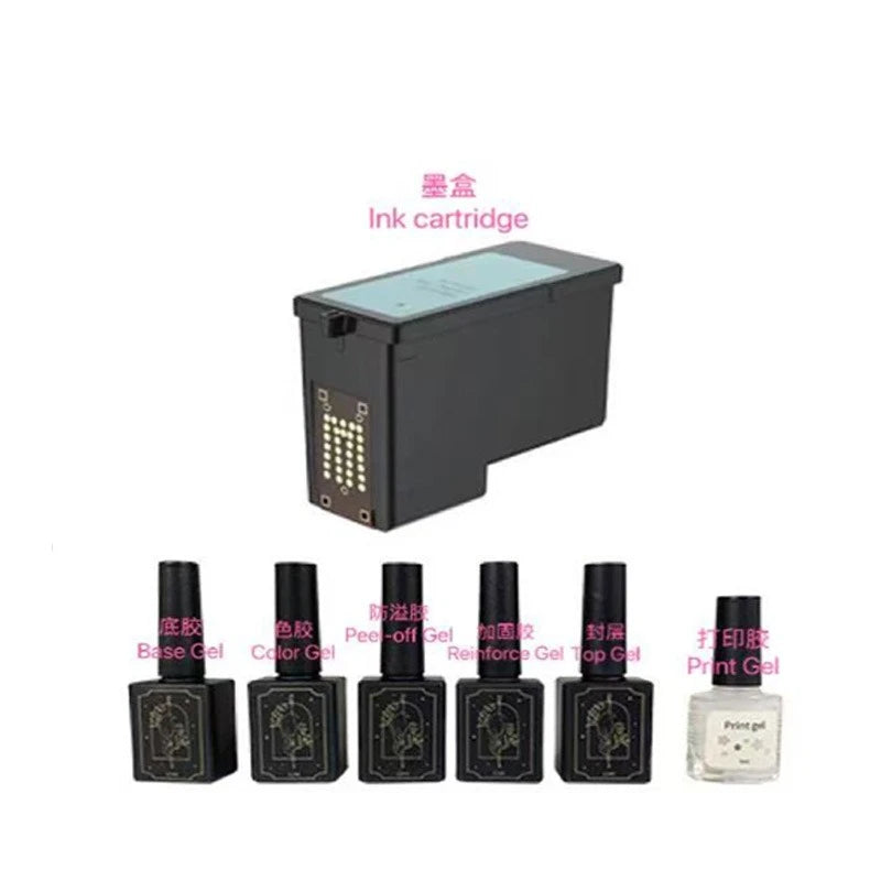 Professional 3D Nail Printer | Automatic Digital Nail Art Machine for Salon and Home Use (DIY)