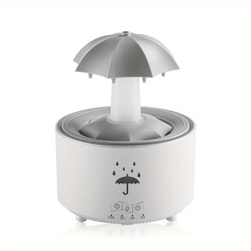 Umbrella Humidifier | Rotating Mist Rainbow Light