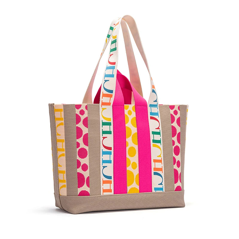 CH Women's Tote Bag | Eco-friendly, Large Capacity, Simple Design, for Yoga, Storage, Daily Shopping
