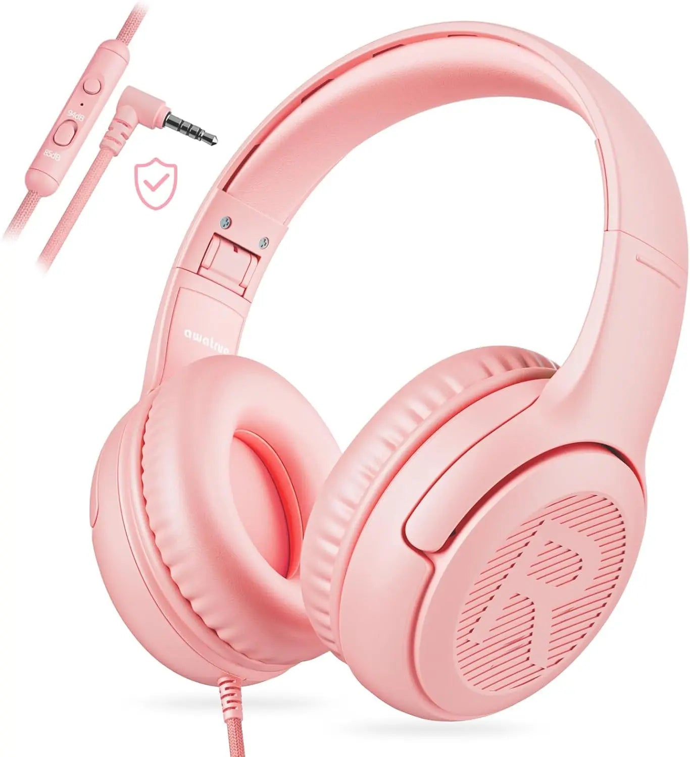 Gaming headset with 3.5mm jack, microphone and surround sound for PC.
