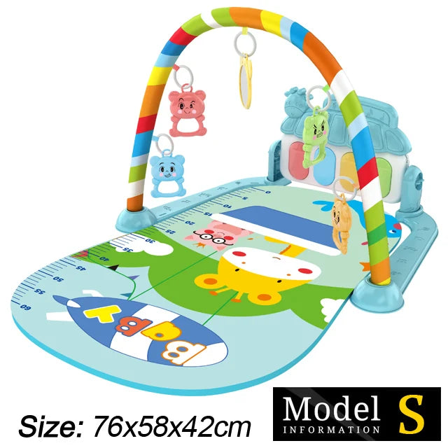 Baby piano play gym activity mat