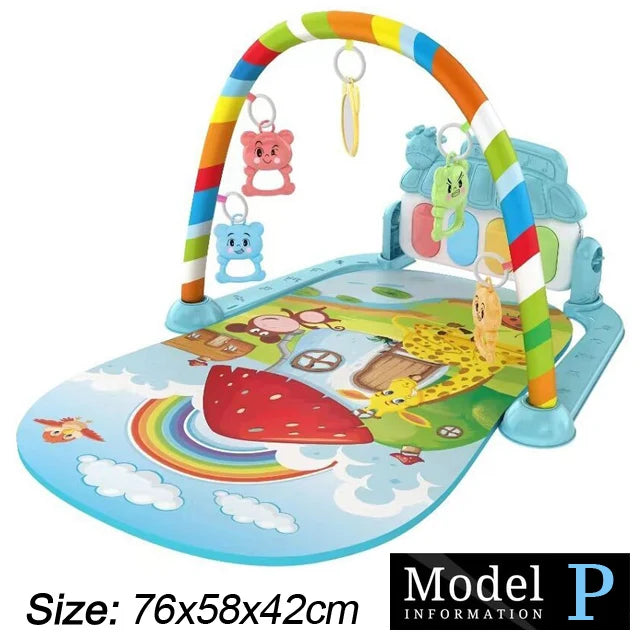 Baby piano play gym activity mat