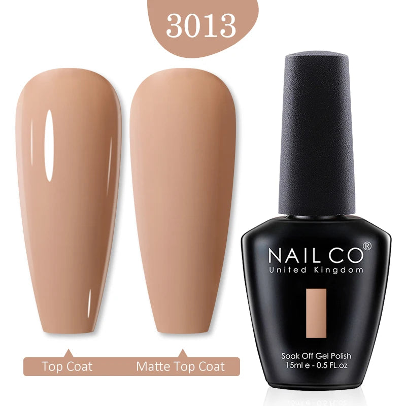 Gel Nail Polish (15ml) Semi-Permanent UV for Nail Art