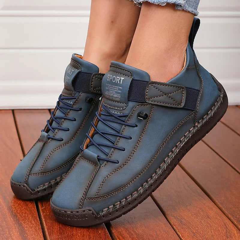 Women's Retro British Style Boots | Mid-Height Non-Slip Ankle Boots | Luxurious Design Work Shoes