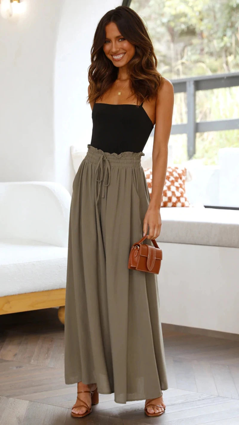 Women's Wide Leg Summer Pants