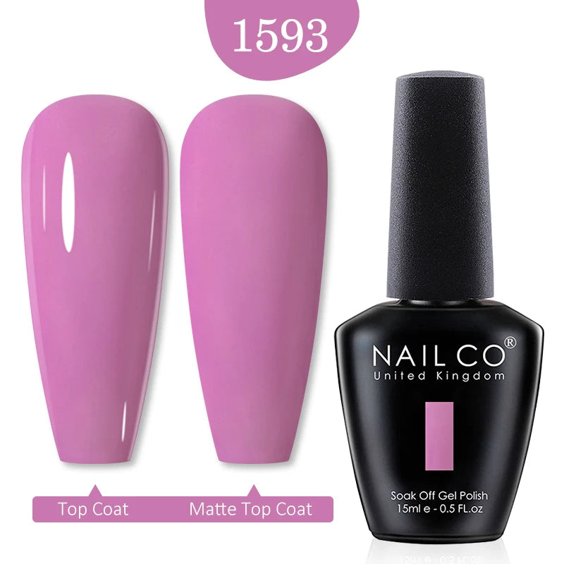 Gel Nail Polish (15ml) Semi-Permanent UV for Nail Art