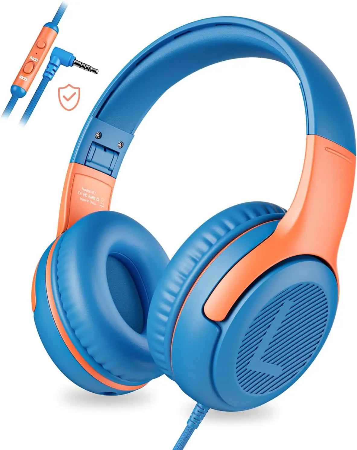 Gaming headset with 3.5mm jack, microphone and surround sound for PC.