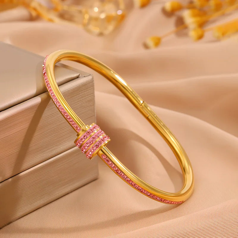 5-in-1 stainless steel jewelry set