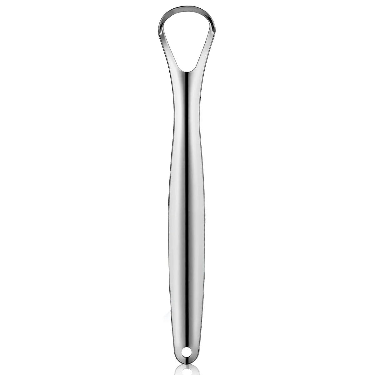 Stainless Steel Tongue Scraper for Adults & Kids, Portable Oral Hygiene Tool (1 or 3 Pack)