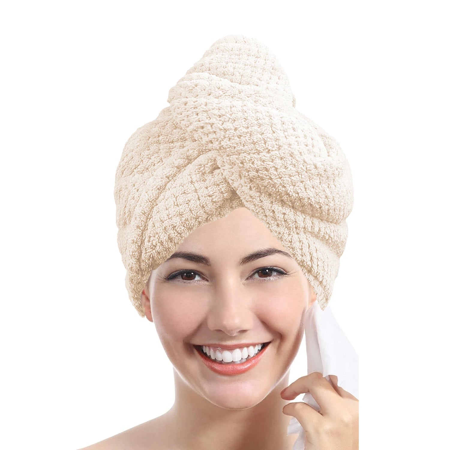 Hair turban towel for women