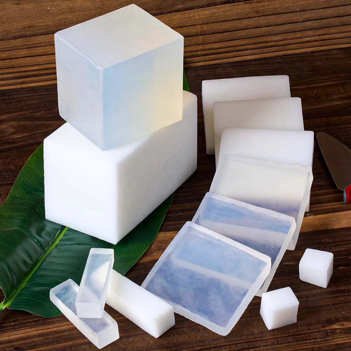 Glycerin Soap Base (1kg) | Melt and Pour, Clear, for Soap Making | DIY, Aromatherapy, Bath, Raw Wholesale Material