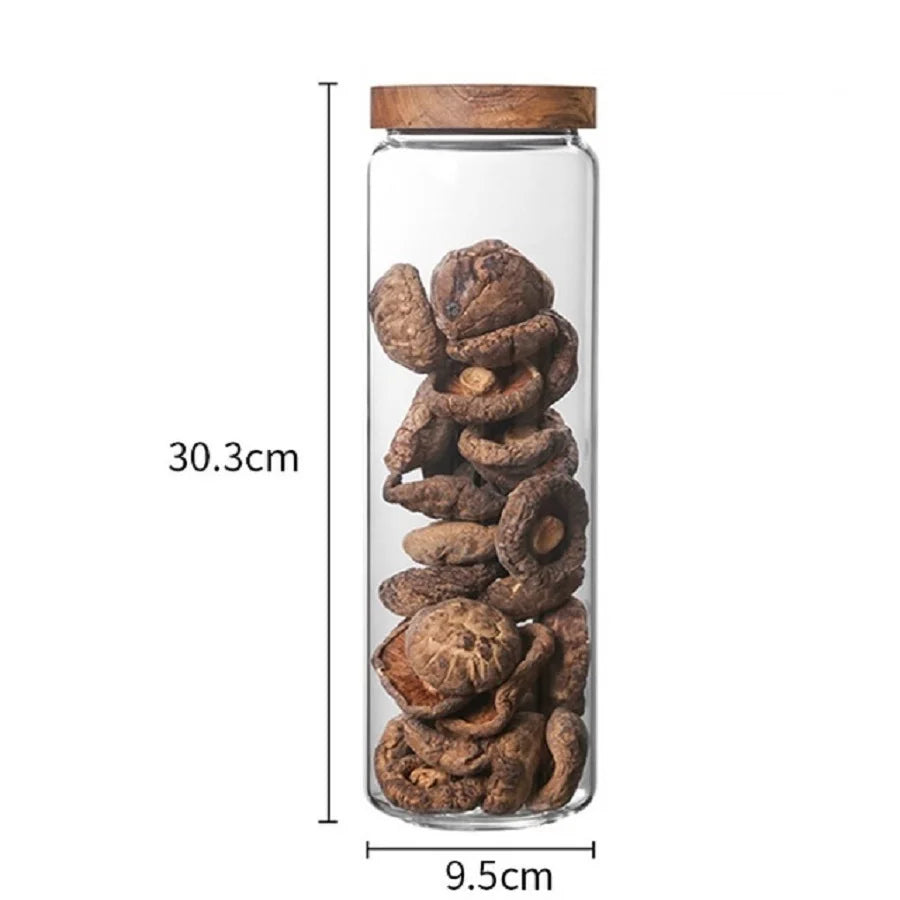Glass Jar with Airtight Lid