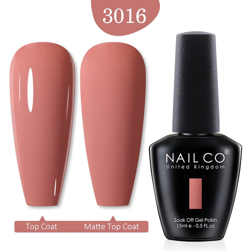 Gel Nail Polish (15ml) Semi-Permanent UV for Nail Art