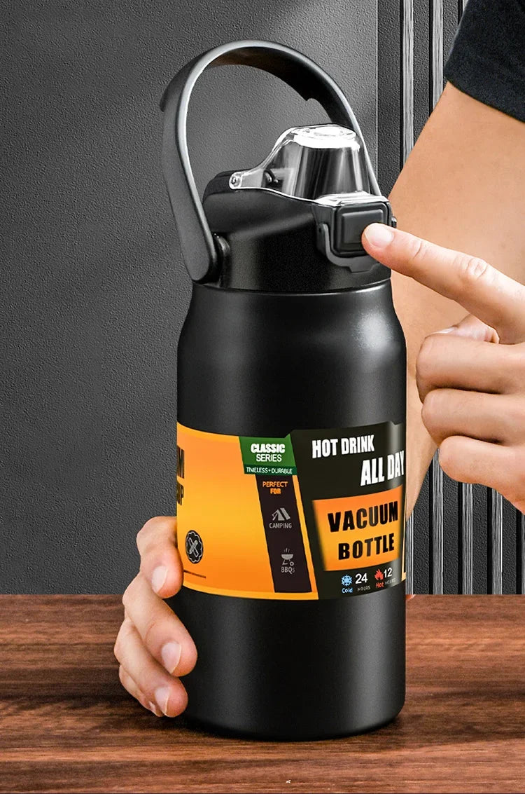 stainless steel thermos