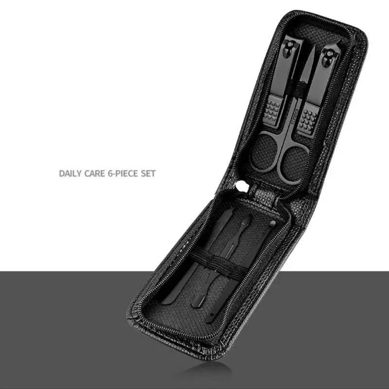 Look for it here Black 6piece set MN-Set de manicura profesional de 6 piezas