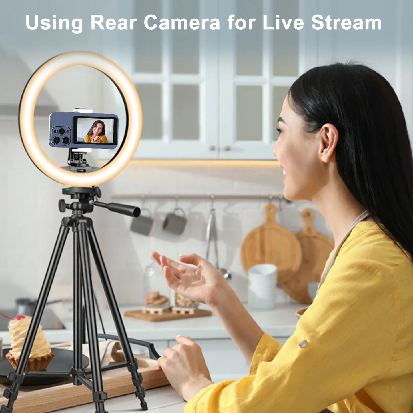 Look for it here black E-4K Wireless Selfie Monitor - Magnetic Screen