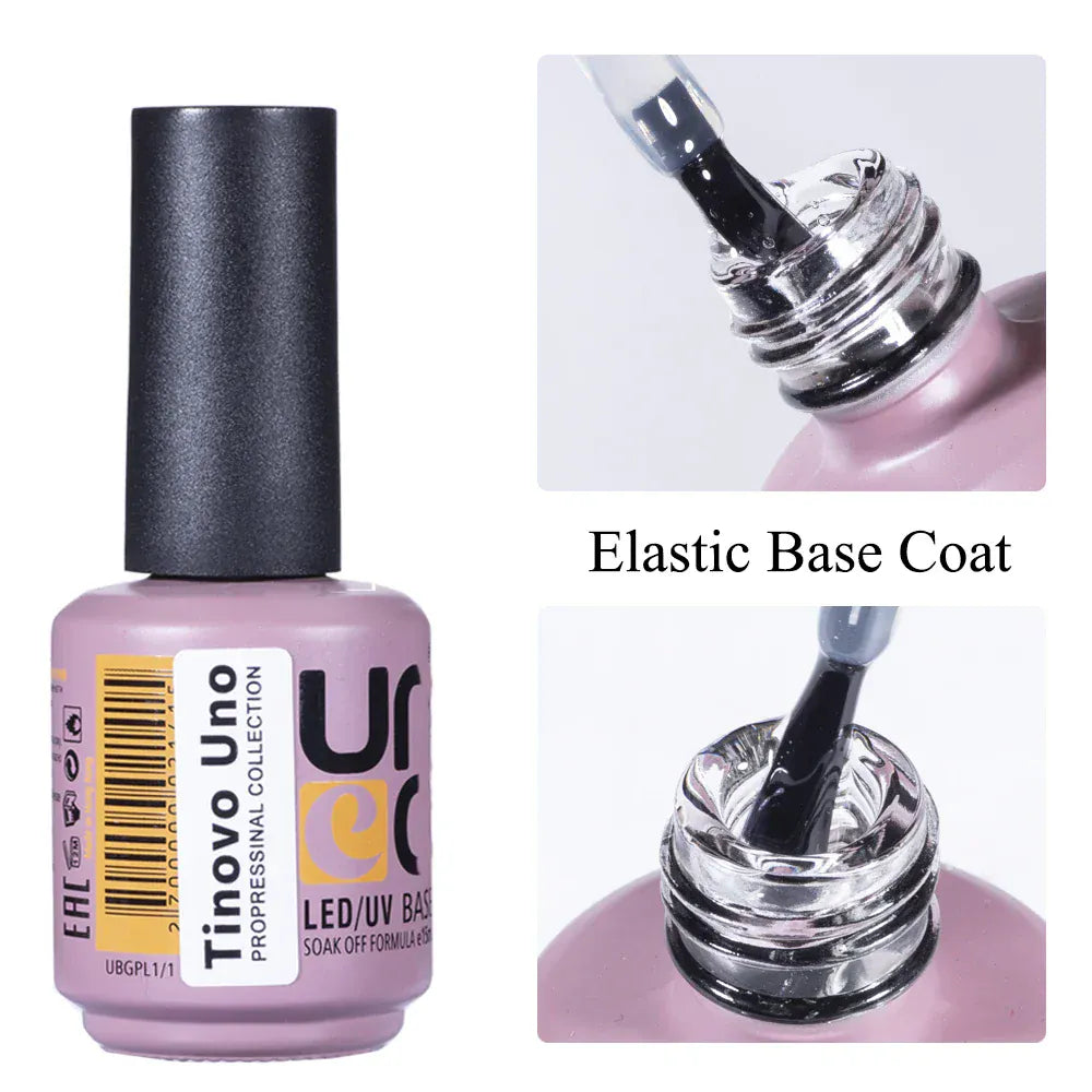 Look for it here Elastic Base Coat MN-Tinovo Uno Rubber Base Gel, 2-in-1 Base & Top Coat, Semi-Permanent UV for Nail Art