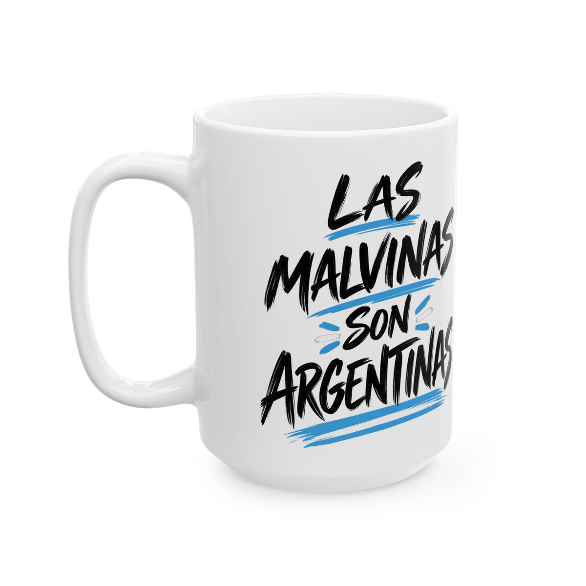 Ceramic Mug — Vintage Championship Stars & Spanish Text Coffee Cup